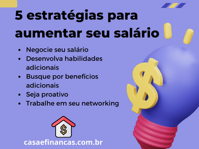 5 estratégias para aumentar seu salário