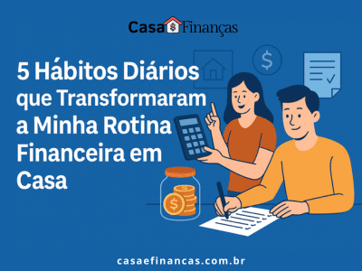 5 hábitos diários que transformaram a minha rotina financeira em casa