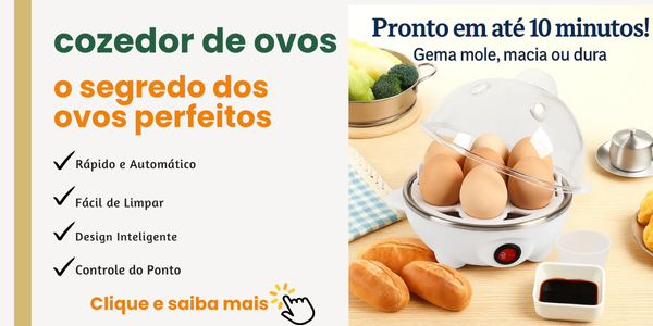 Cozedor Ovos Elétrico Portátil Máquina Cozinhar À Vapor 110v