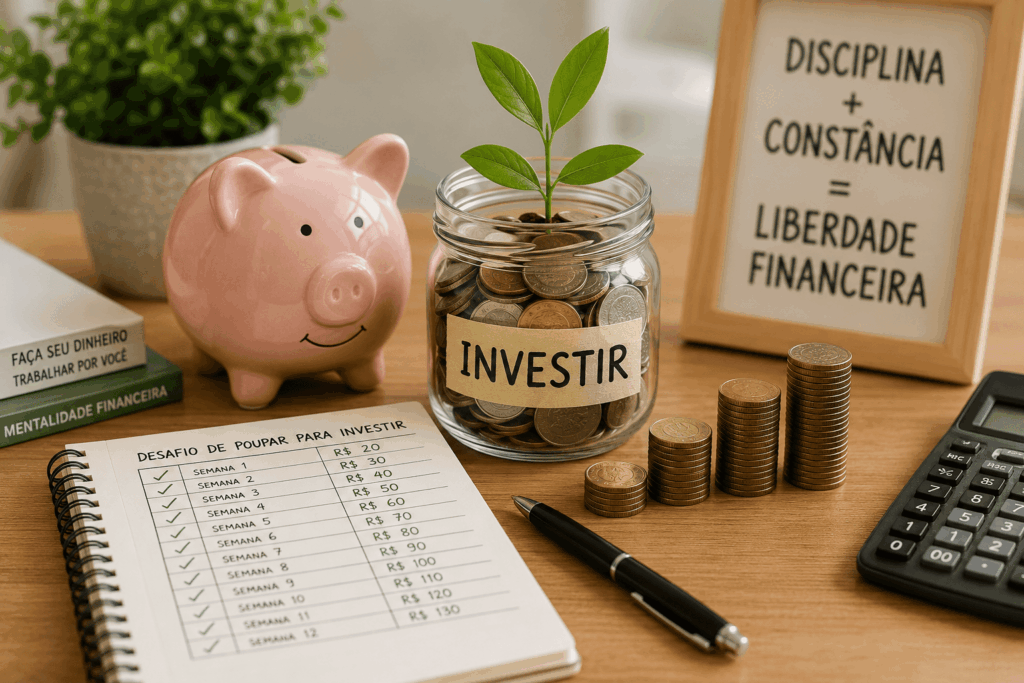 Desafio de Poupar Para Investir e Crescer