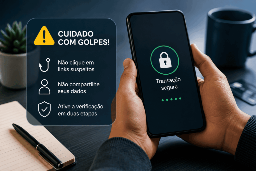 Golpes do Pix - proteja seu dinheiro no celular