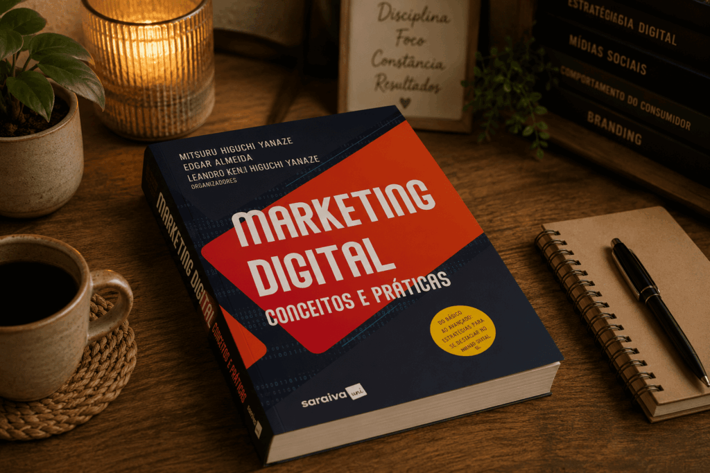 Livro Marketing Digital - 1ª edição 2022, de Yanaze, Mitsuru Higuchi. Editora Saraiva Uni