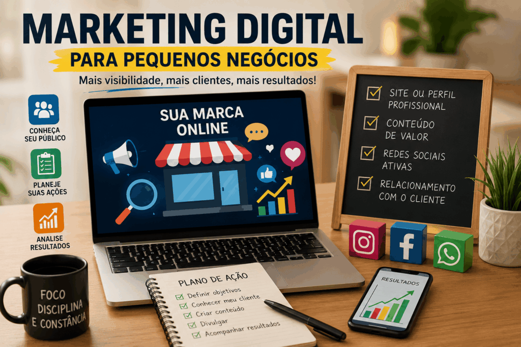 Marketing digital para pequenos negócios