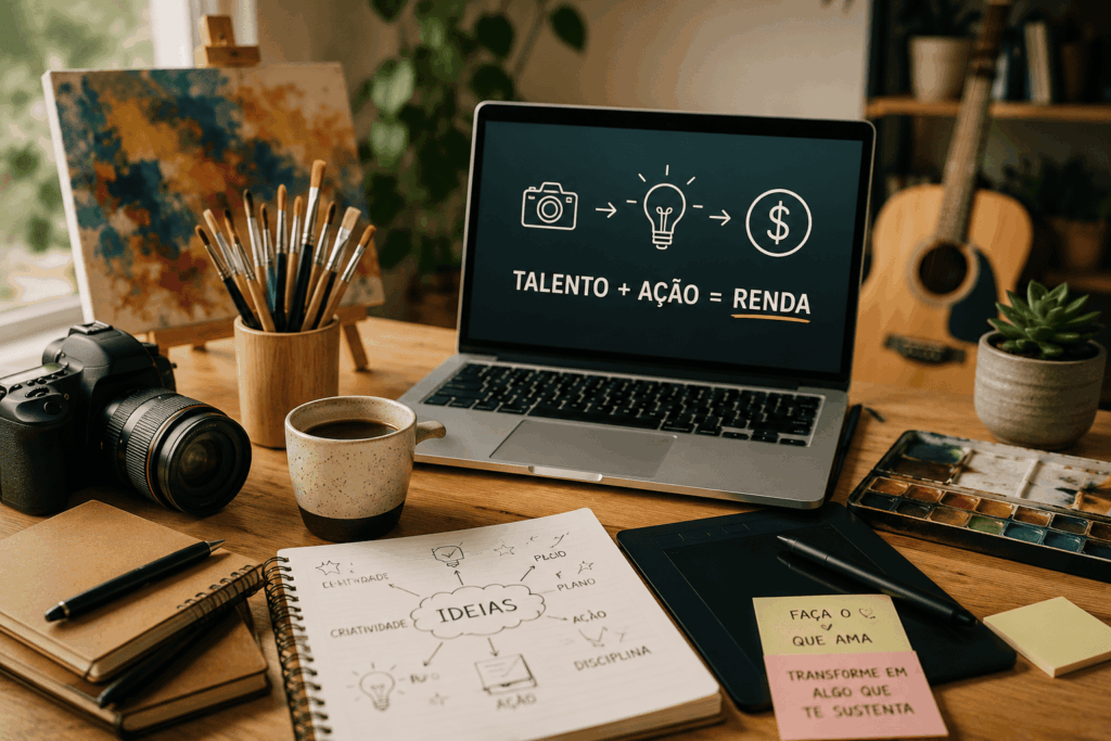 Transformar Talento em Renda - Comece Hoje Mesmo
