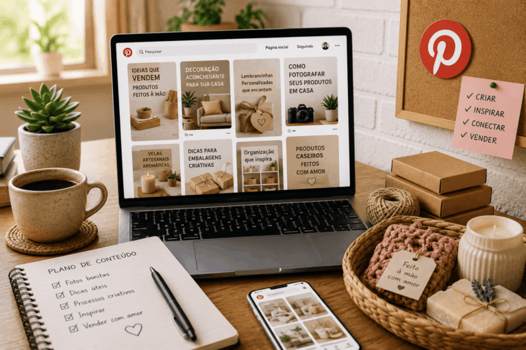 como usar Pinterest para negócios caseiros