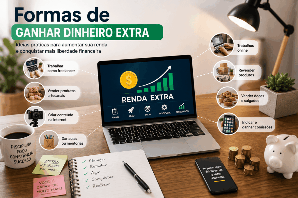 melhores formas de ganhar dinheiro extra