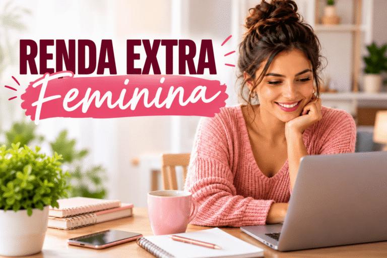 Renda Extra Feminina no Home Office