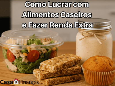 Como Lucrar com Alimentos Caseiros e Fazer Renda Extra