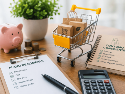 Consumo Planejado e Consciente - Como Economizar Sem Sofrer