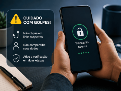 Golpes do Pix - proteja seu dinheiro no celular