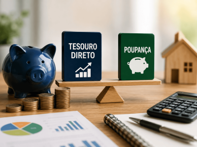 Tesouro Direto ou Poupança - Qual Rende Mais em 2026