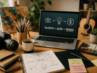 Transformar Talento em Renda - Comece Hoje Mesmo