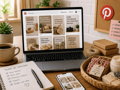 como usar Pinterest para negócios caseiros